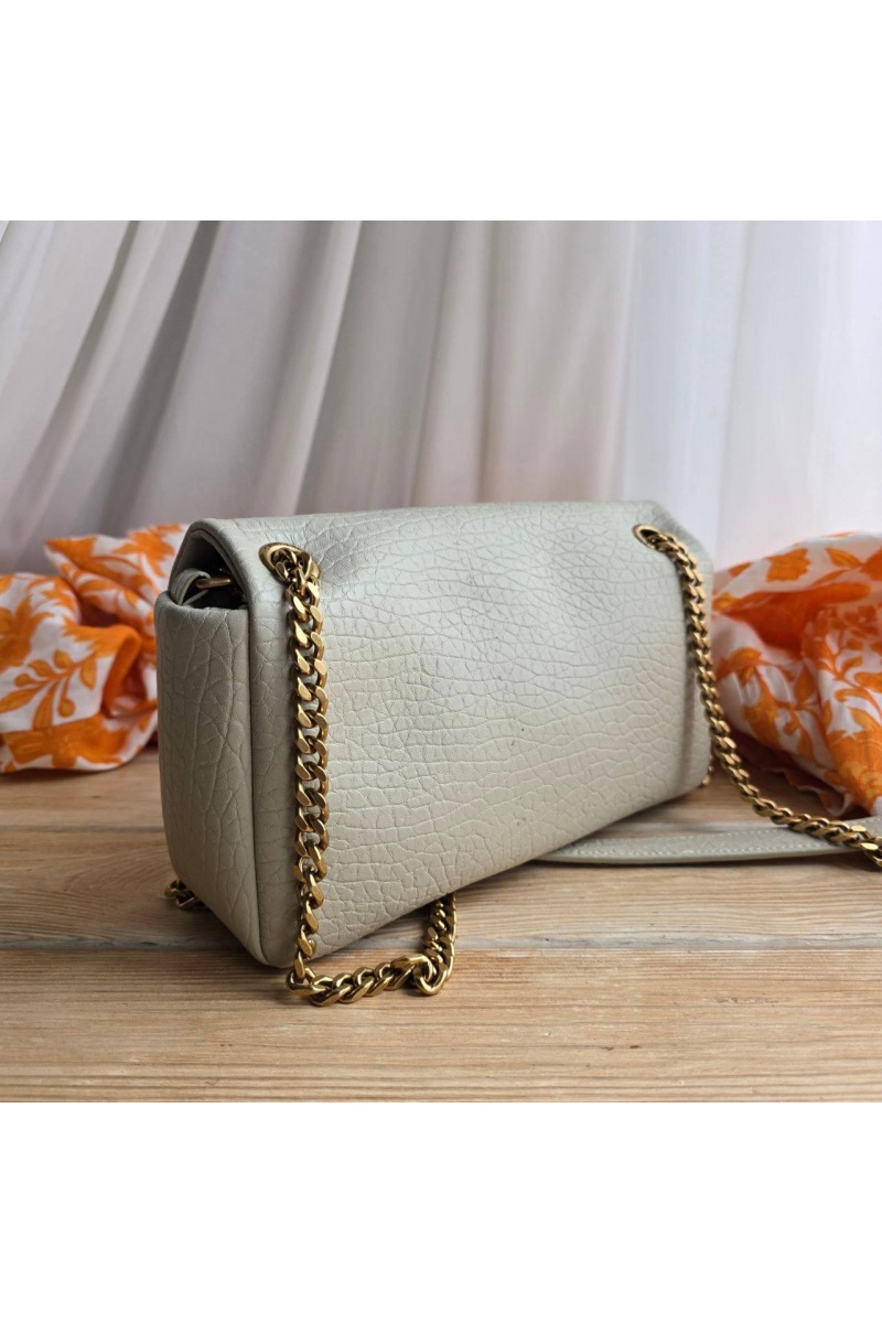 Yves Saint Laurent Кожаная сумка Calypso 27x13 см