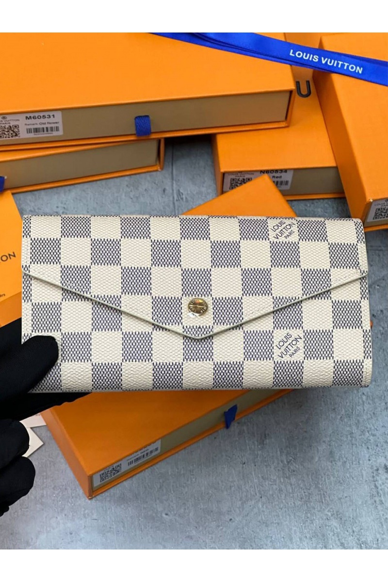 Lоuis Vuittоn Кожаный кошелек Sarah Premium 19x10.5x2.5 см
