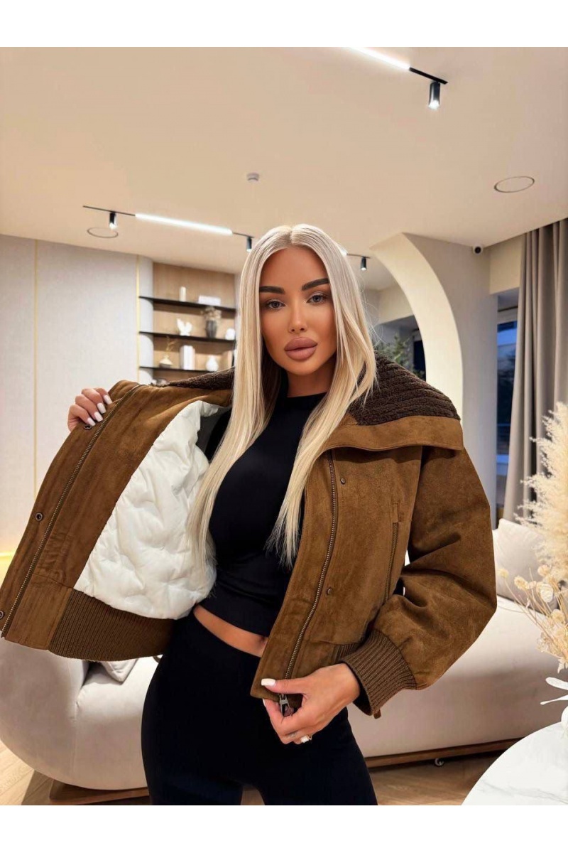 MIU MIU Женский замшевый бомбер premium