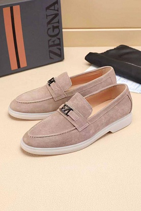 Мужские замшевые лоферы 