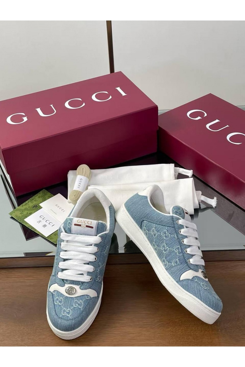 Gucci Женские кроссовки GG Interlocking