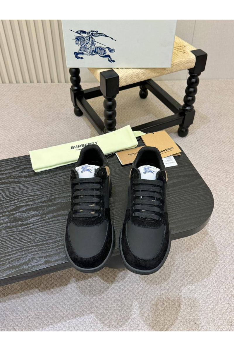 Burberry Мужские кроссовки Terrace - Black