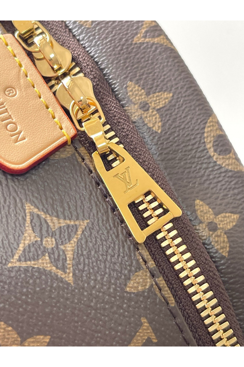 Lоuis Vuittоn Кожаная сумка на пояс Bumbag Monogram Premium 37x14x13 см