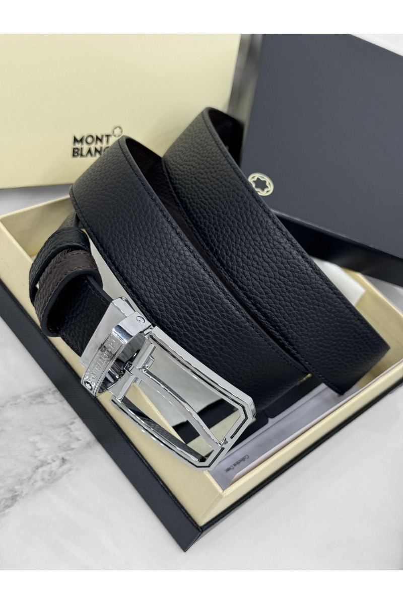 Montblanc Двусторонний кожаный ремень Premium (ширина 3.5 см)