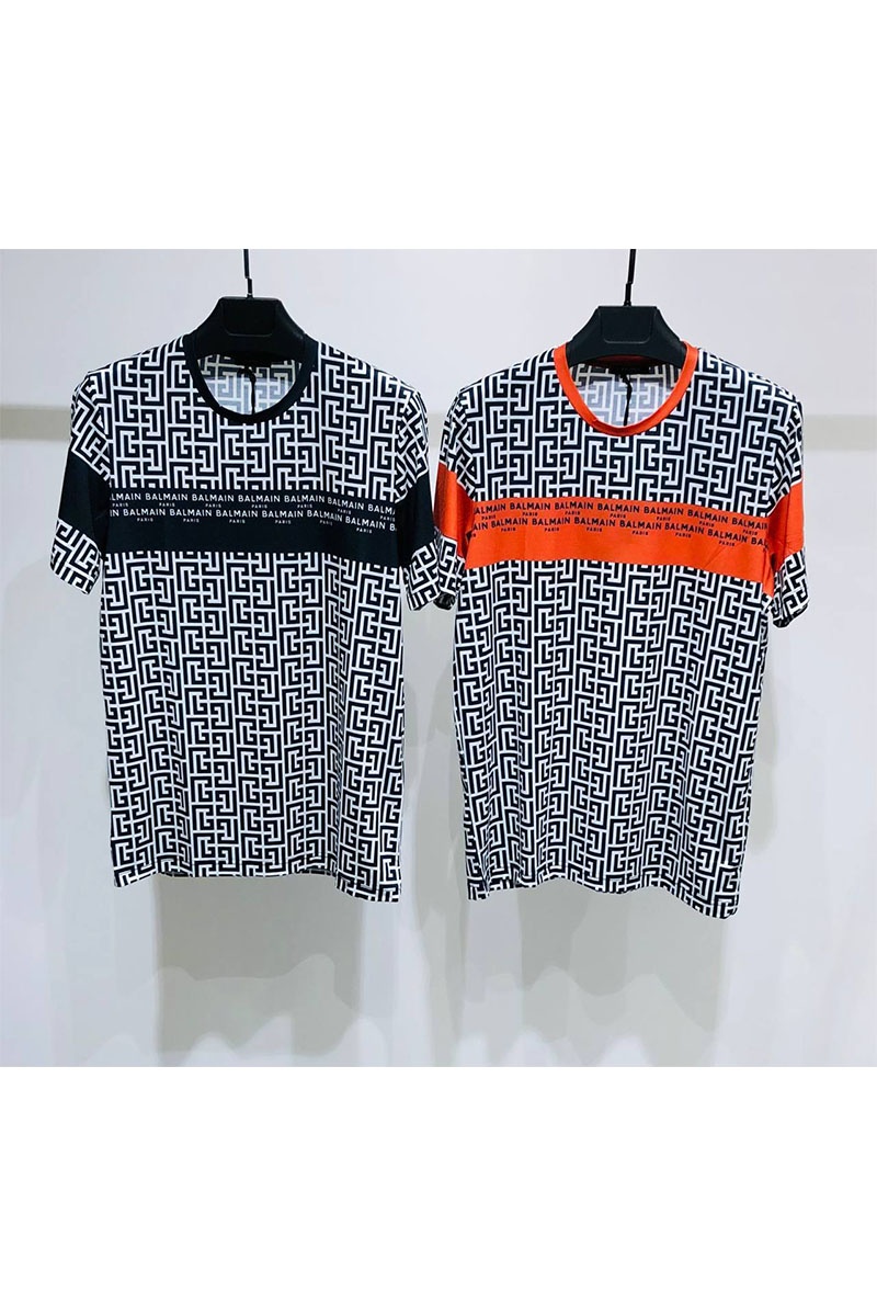 Balmain Мужская футболка monogram-print