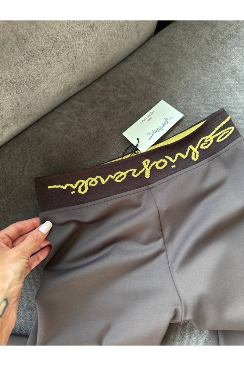 Schiaparelli Женские леггинсы со штрипками premium - Brown