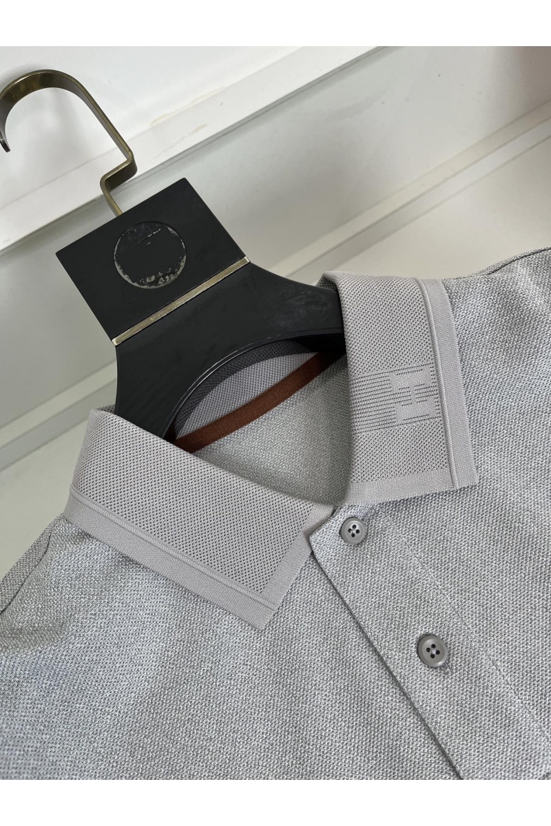 Hermes Мужское серое поло premium