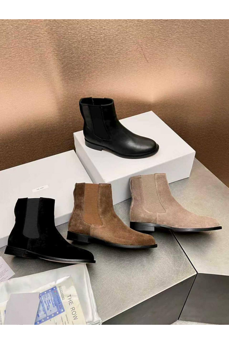 Designer Clothing Женские замшевые сапоги The Row