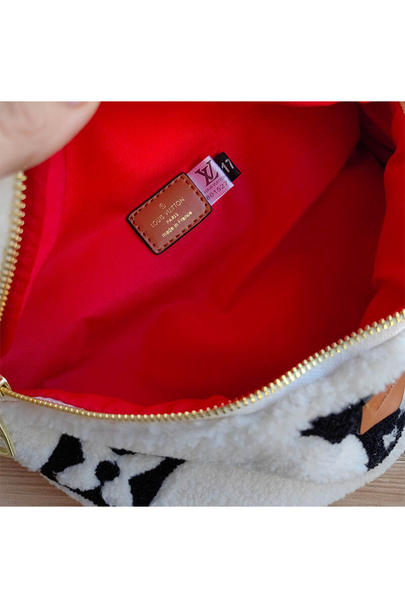 Lоuis Vuittоn Сумка на пояс Monogram Teddy 31x20 см - White 