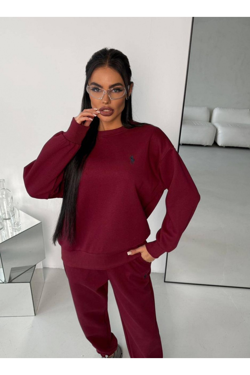 Polo Ralph Lauren Женский красный костюм premium