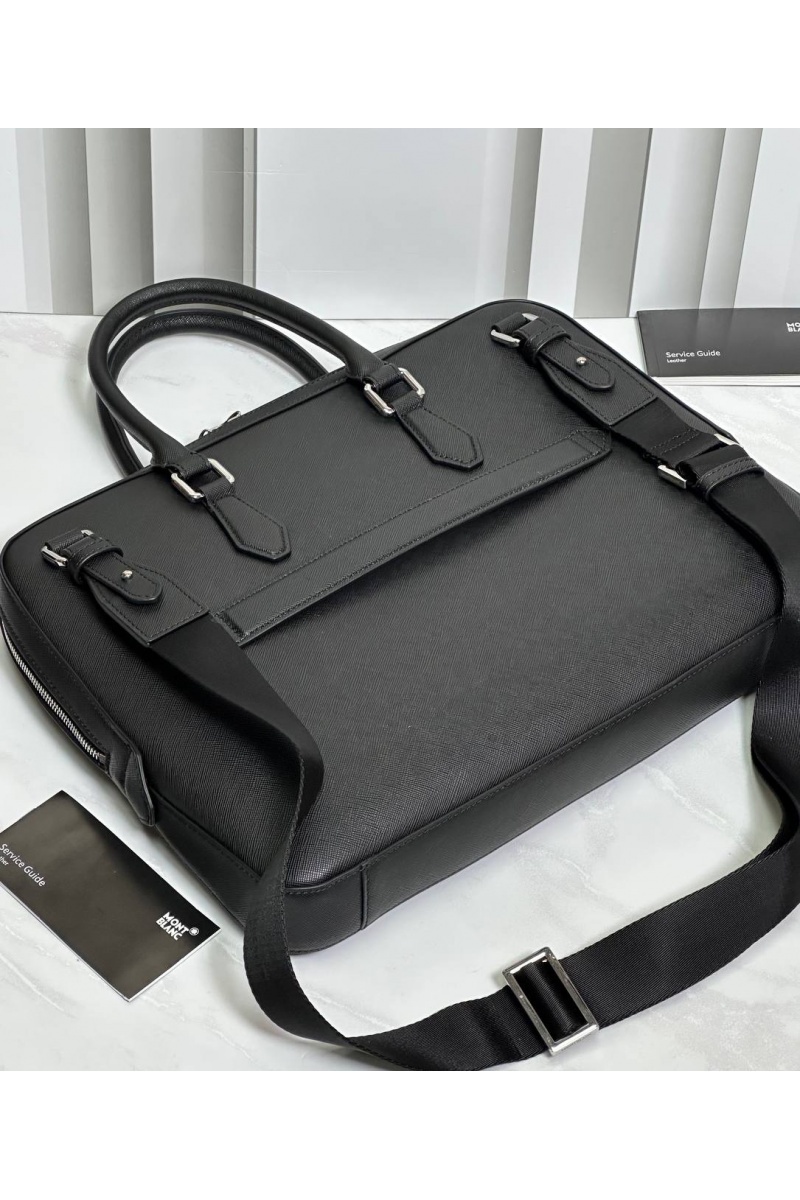 Montblanc Кожаный портфель Sartorial Premium 40x30x5 см