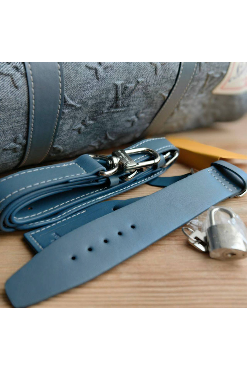 Lоuis Vuittоn Дорожная сумка Keepall Monogram Washed 50x29 см