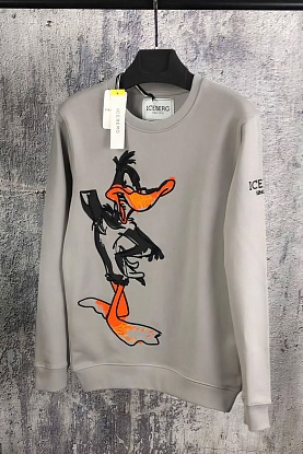 Мужской свитшот "Daffy Duck" - Grey