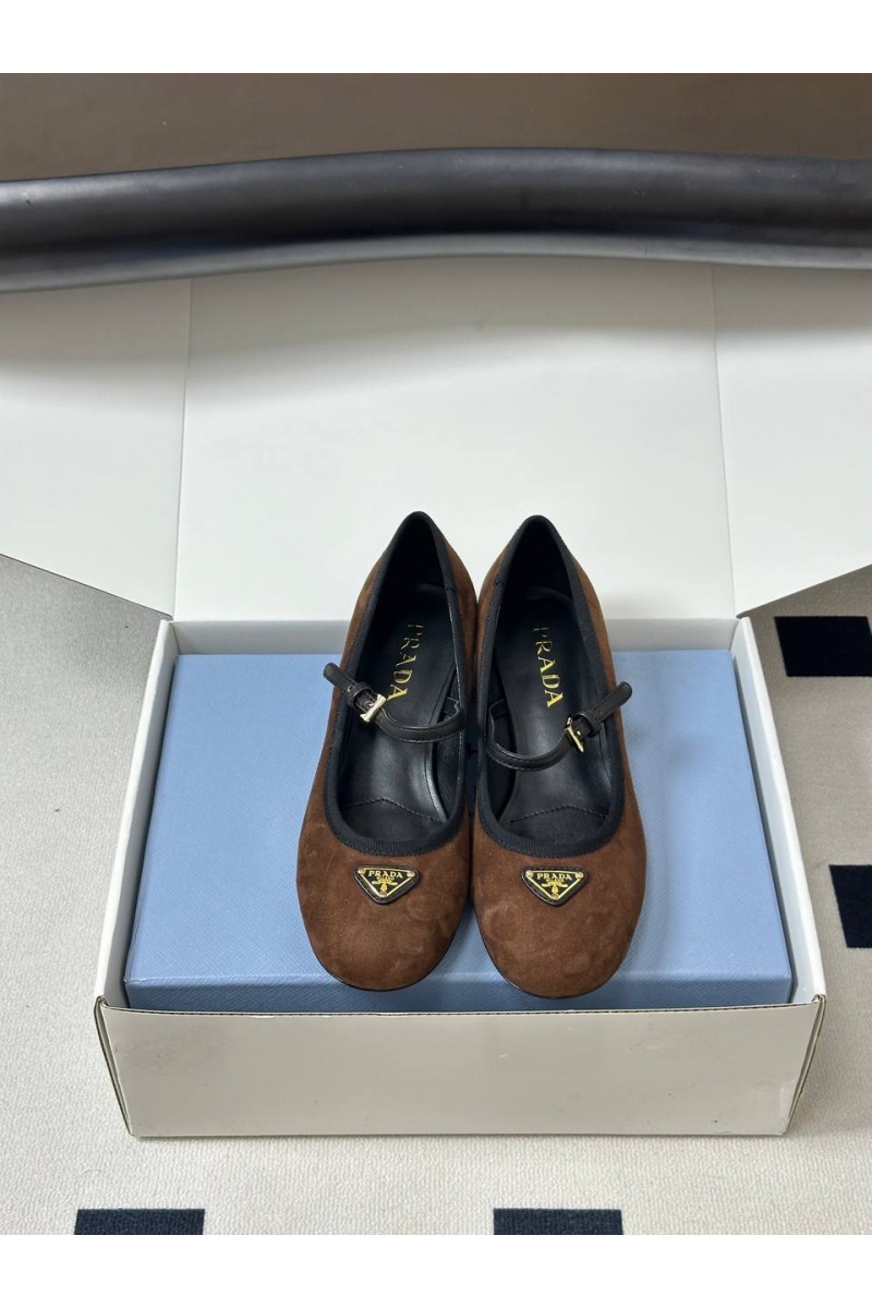 Prada Женские замшевые туфли premium