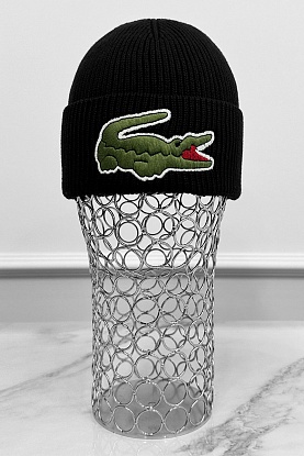 Шапка чёрного цвета logo-embroidered