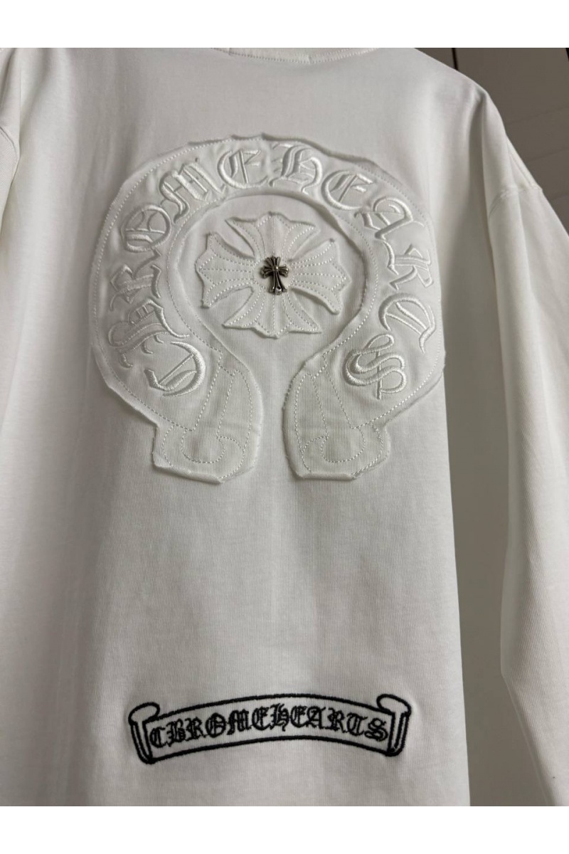 Chrome Hearts Женский трикотажный лонгслив Premium - White