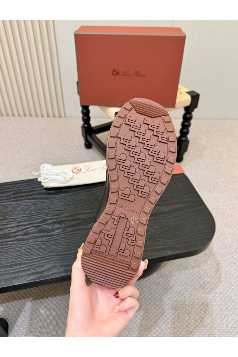 Loro Piana Мужские кроссовки Week End Walk - Navy