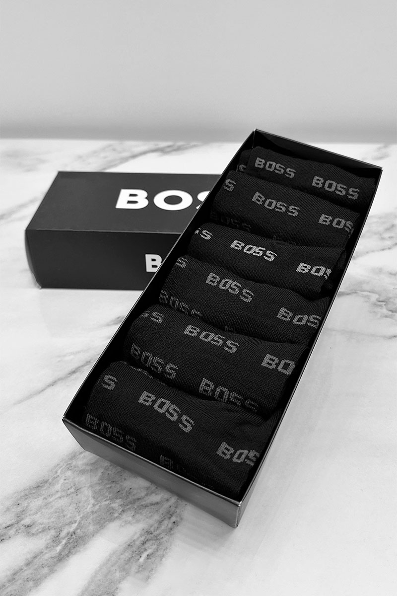Hugо Воss Комплект носков чёрного цвета