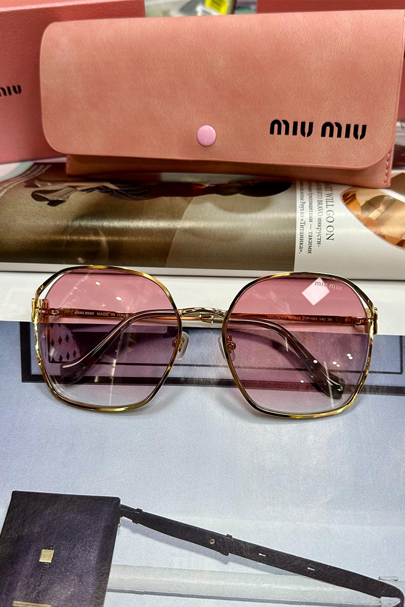 MIU MIU Женские солнцезащитные очки Glimpse