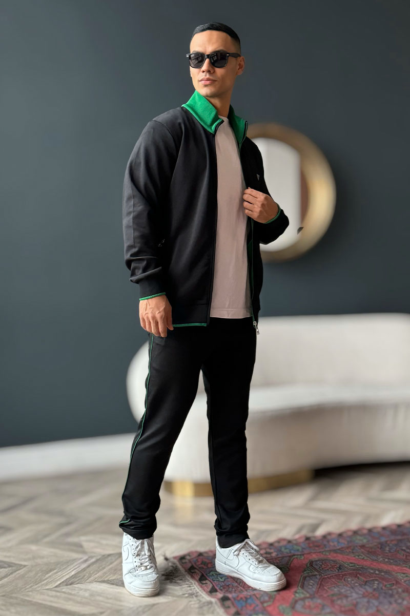 Bottega Veneta Мужской костюм чёрного цвета