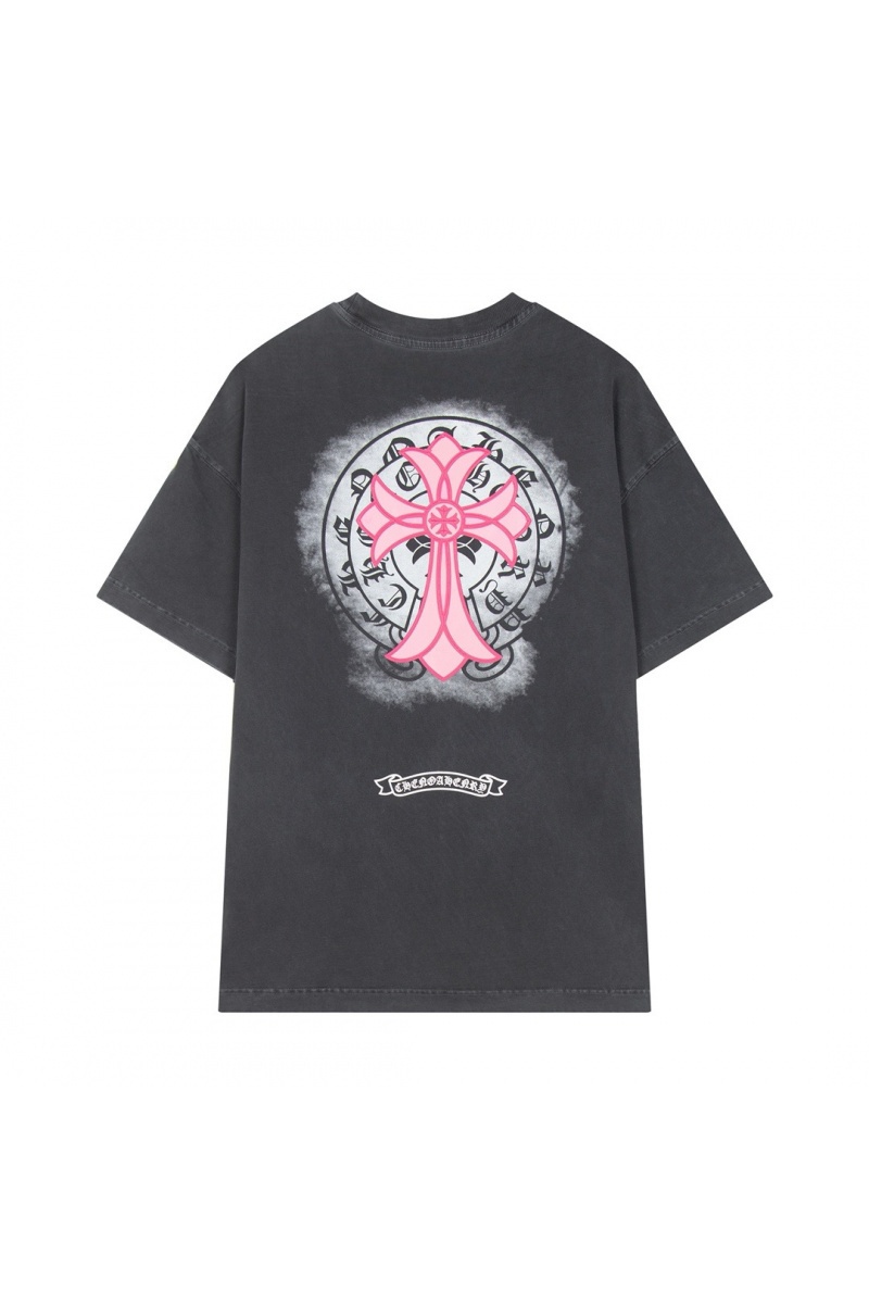 Designer Clothing Серая оверсайз футболка Gothic logo 