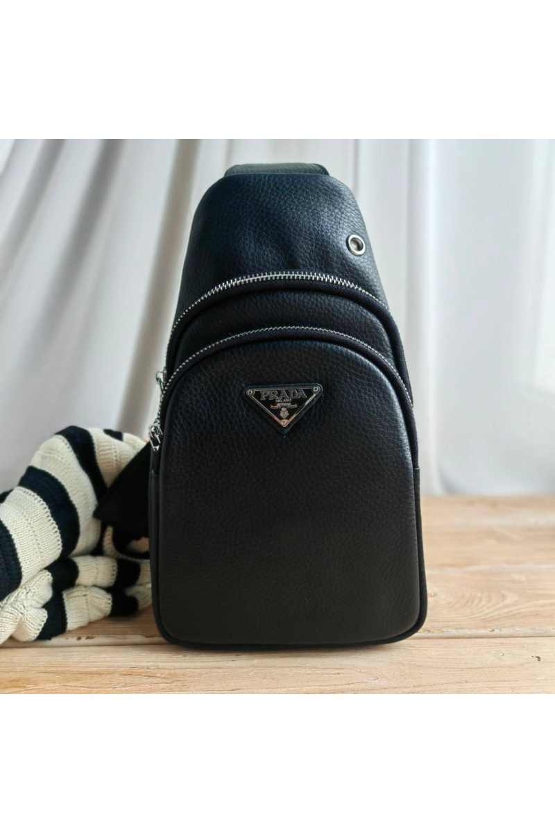 Prada Брендовая сумка Sling 27x15 см - Black