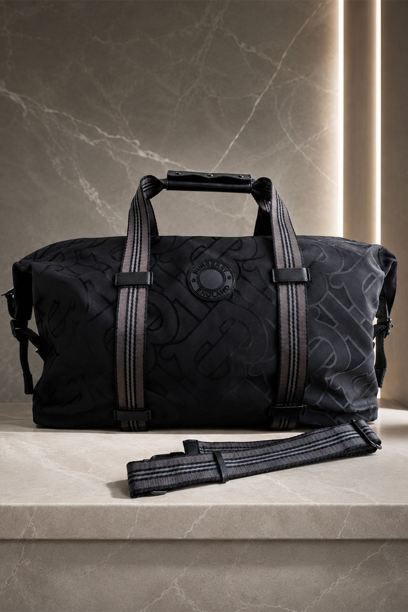 Burberry Текстильная дорожная сумка 50x28 см