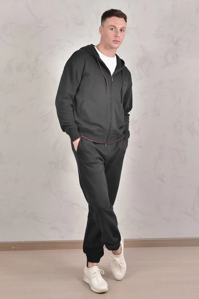 Loro Piana Спортивные штаны Premium signature logo - Grey