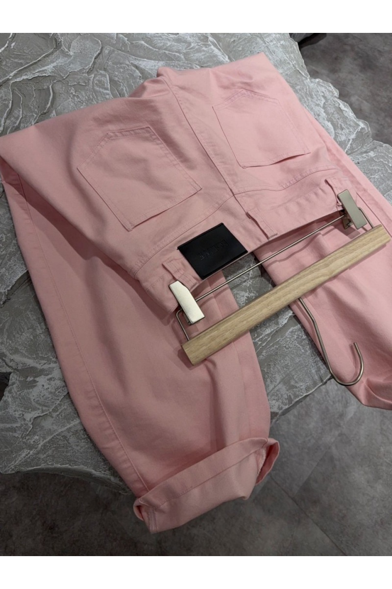 Loewe Розовые женские джинсы 