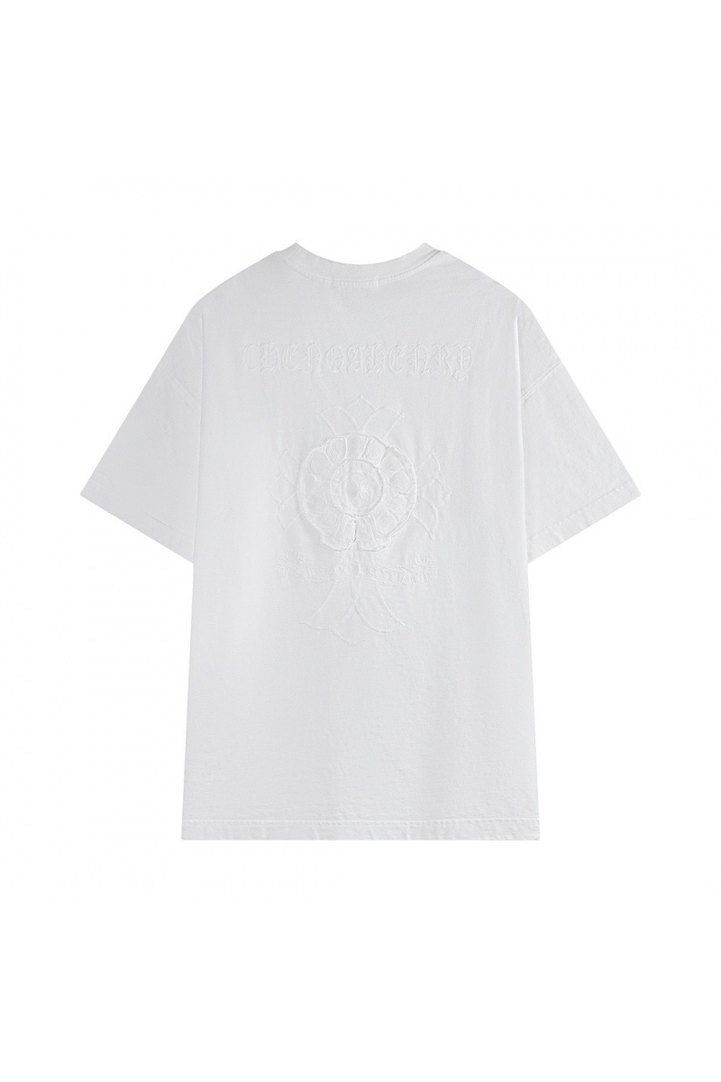 Designer Clothing Белая оверсайз футболка Gothic logo 