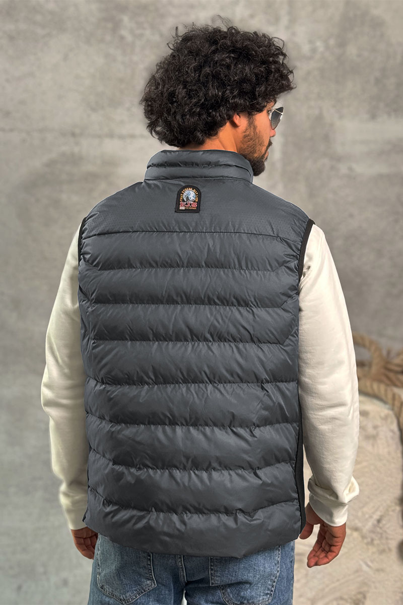 Designer Clothing Мужской серый жилет Parajumpers