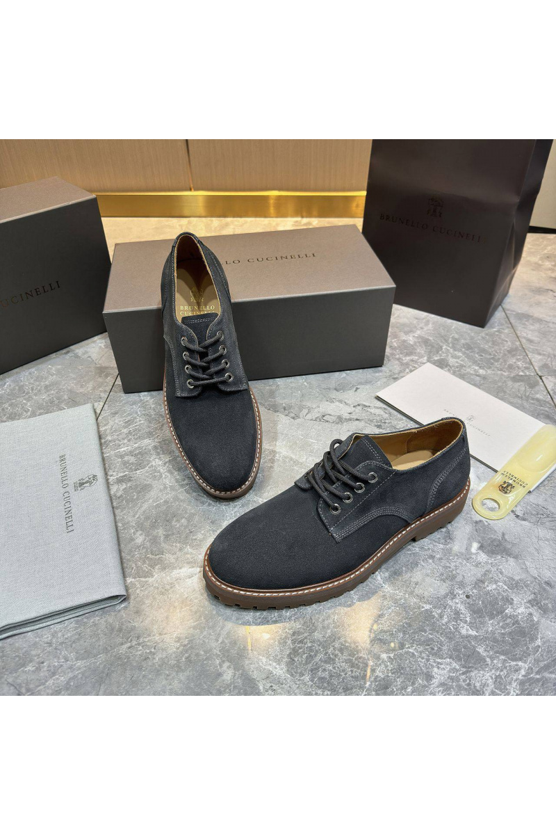 Brunеllо Сuсinеlli Замшевые ботинки серого цвета