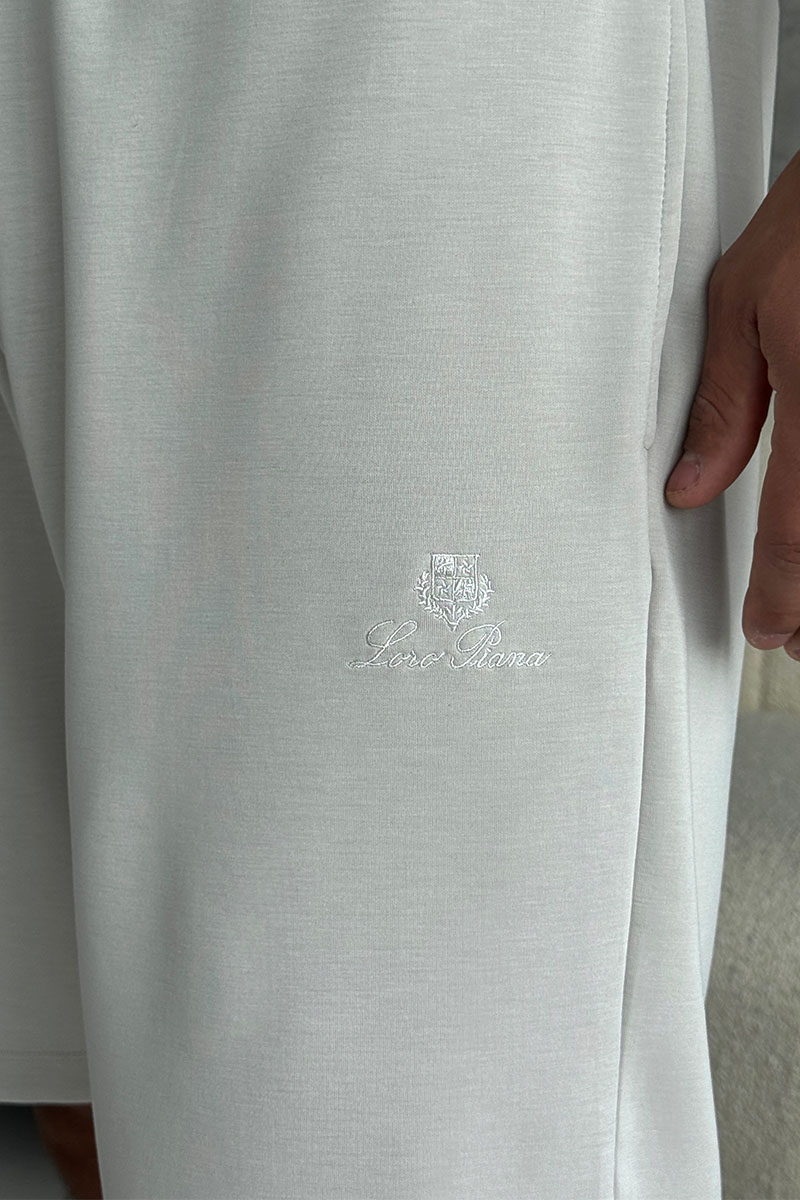 Loro Piana Мужские серые шорты 