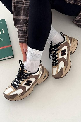 Кроссовки 530 Abzorb - Brown / White