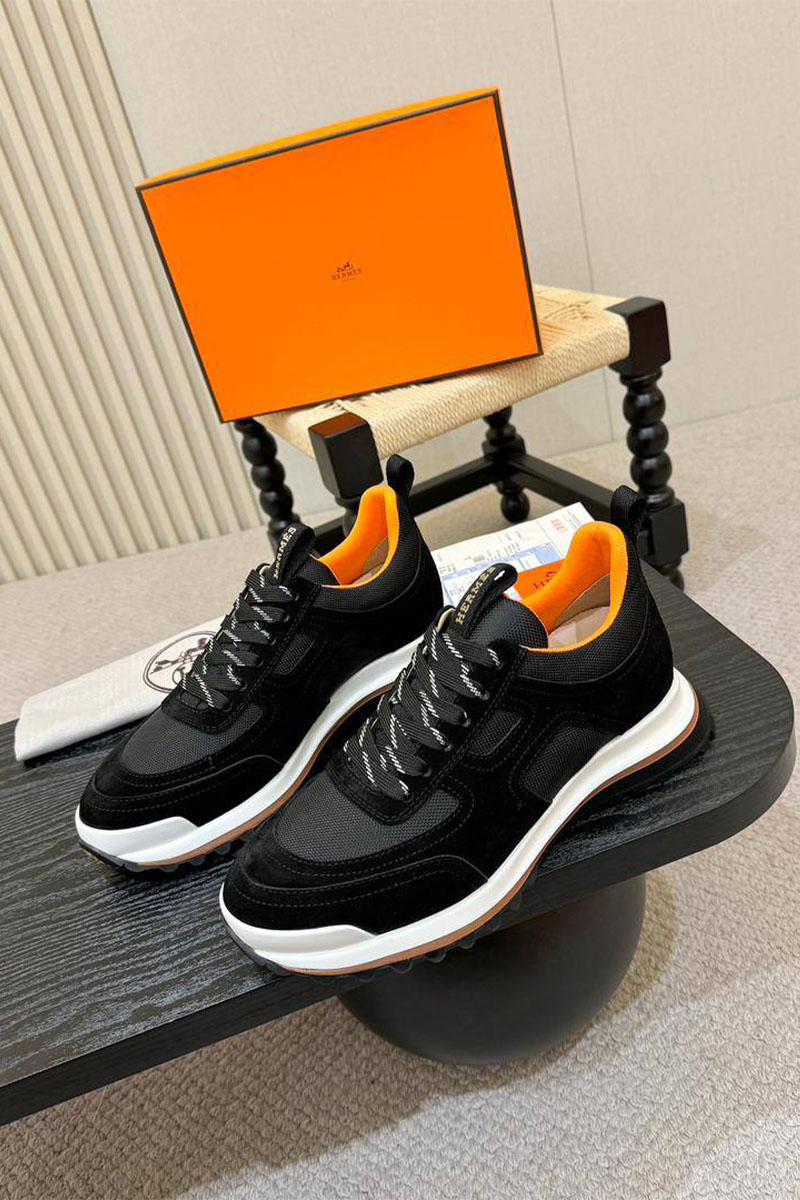 Hermes Мужские кроссовки Jimmy - Black