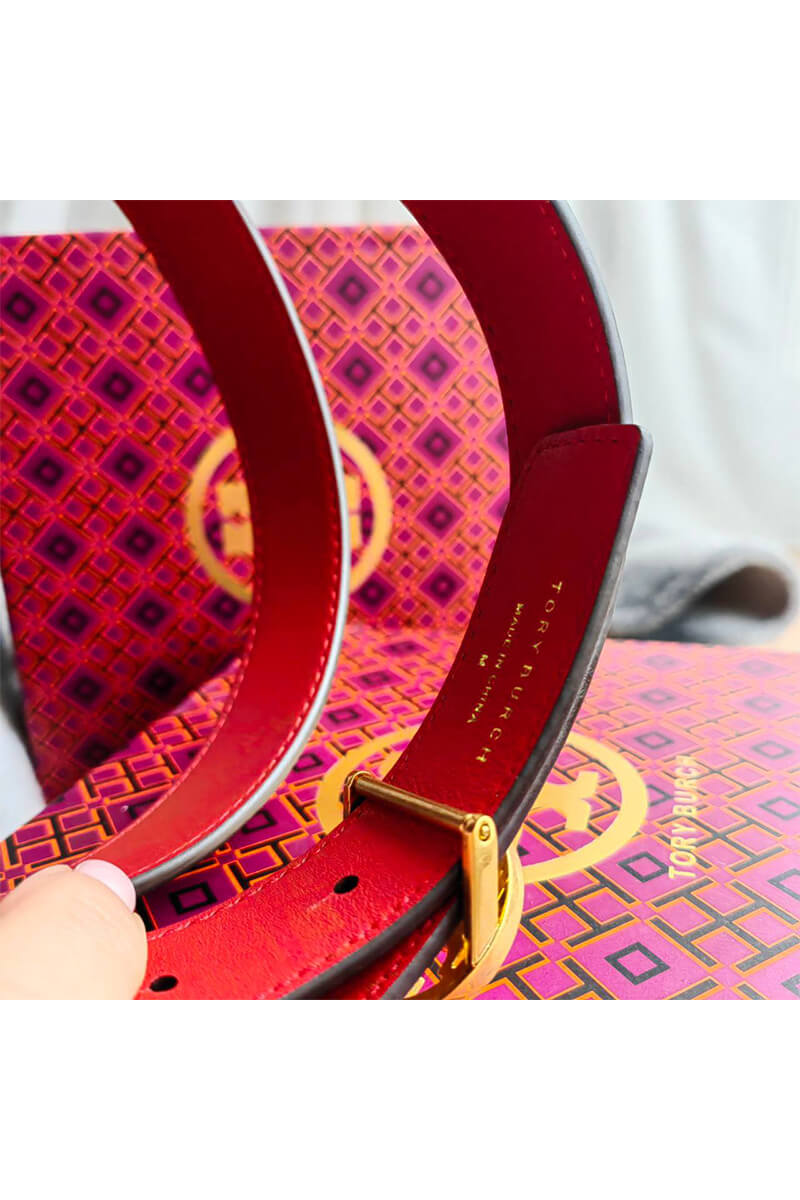Designer Clothing Двусторонний кожаный ремень Tory Burch - длина 80 / 85 см (2 расцветки)