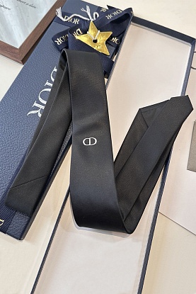 Галстук logo-embroidered premium - Black