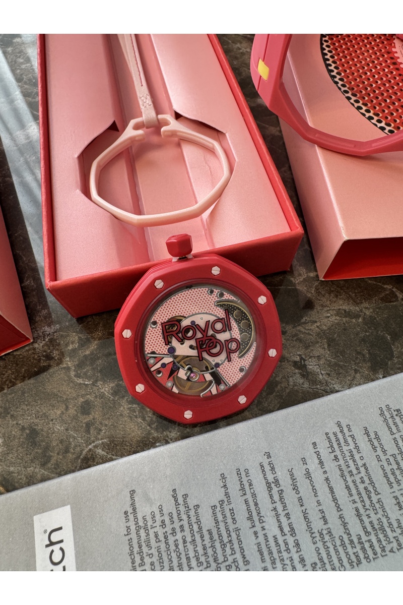 Designer Clothing Часы Audemars Piguet × Swatch Royal Pop Otto Rosso premium 