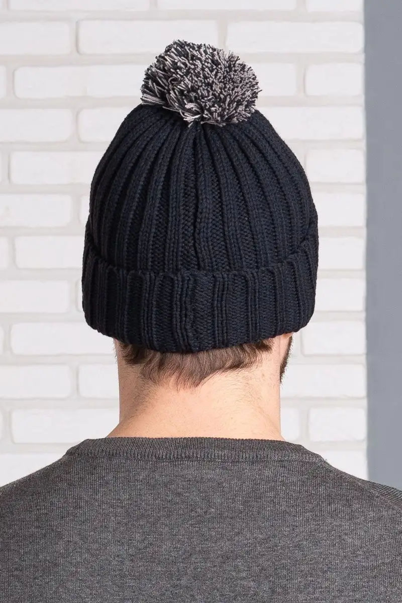 Diesel Шапка logo-patch - Navy