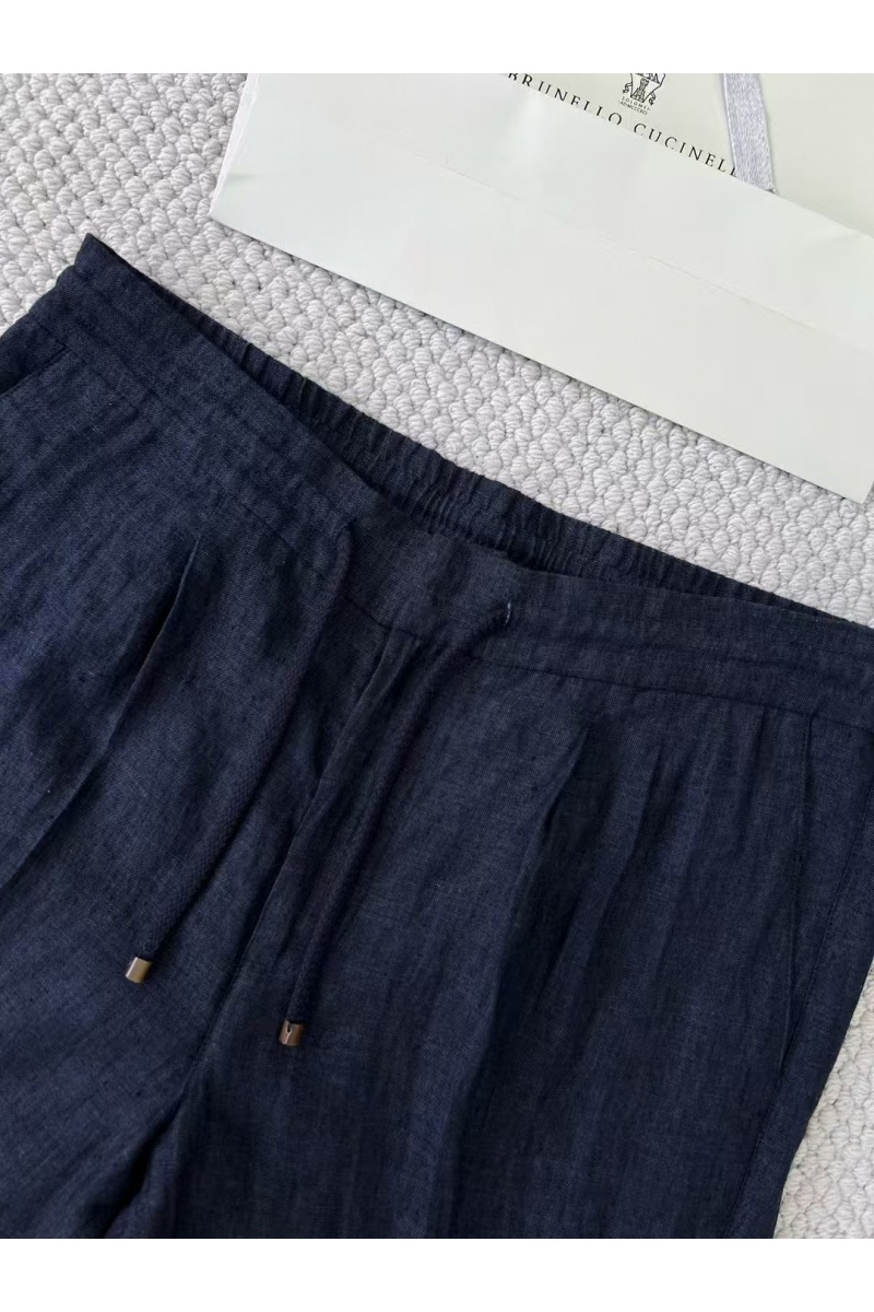 Brunеllо Сuсinеlli Льняные брюки Premium - Navy