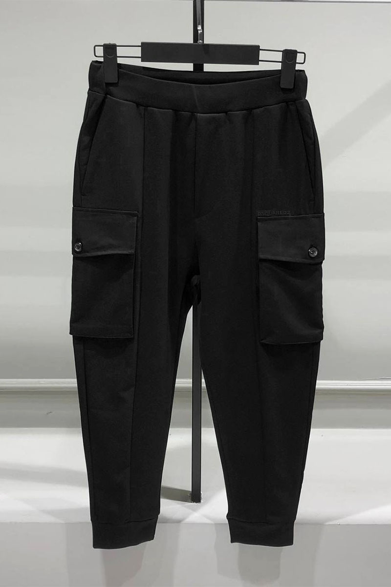 Dsquared2 Мужские чёрные джоггеры 