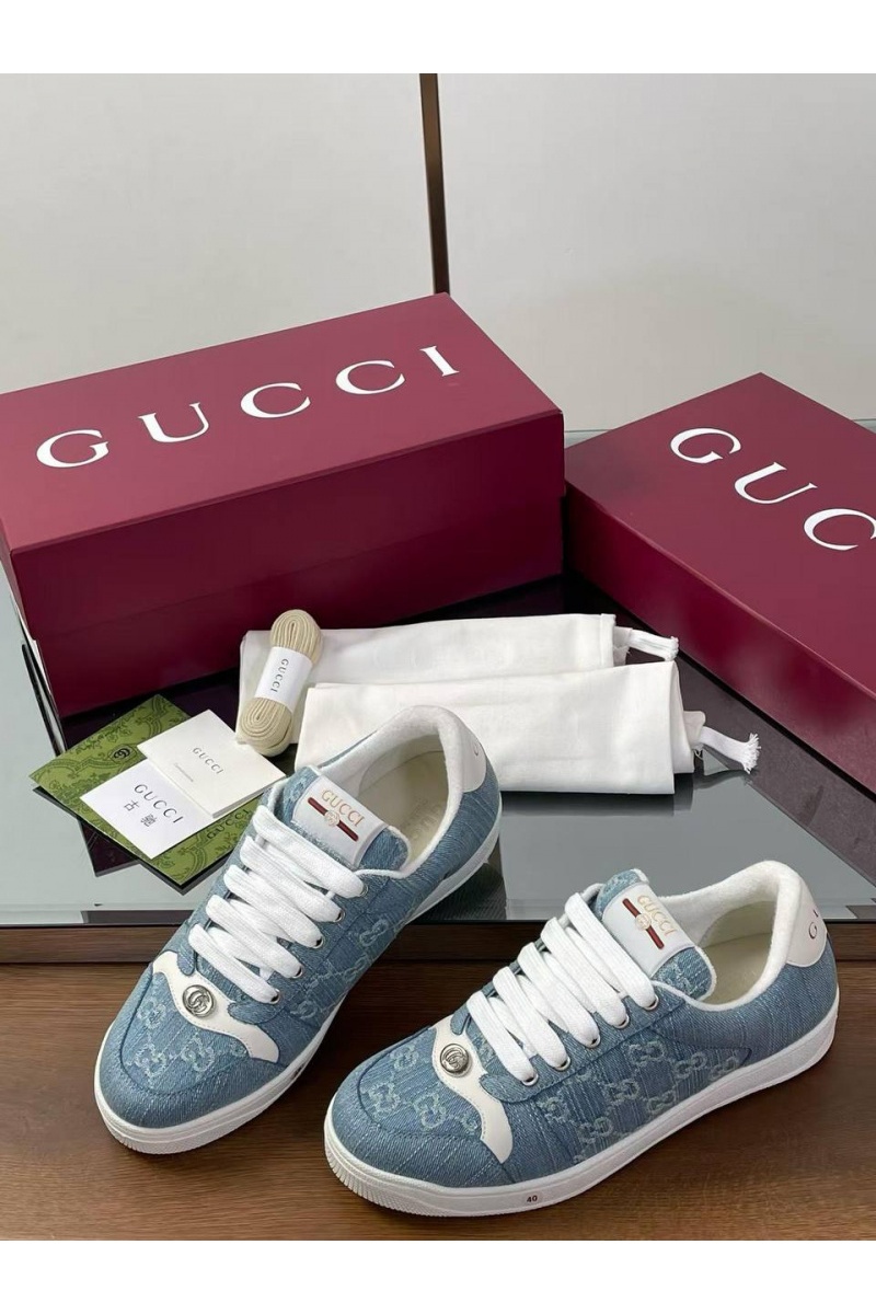 Gucci Женские кроссовки GG Interlocking
