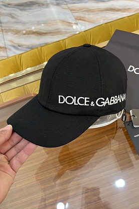 Бейсболка чёрного цвета logo-embroidered