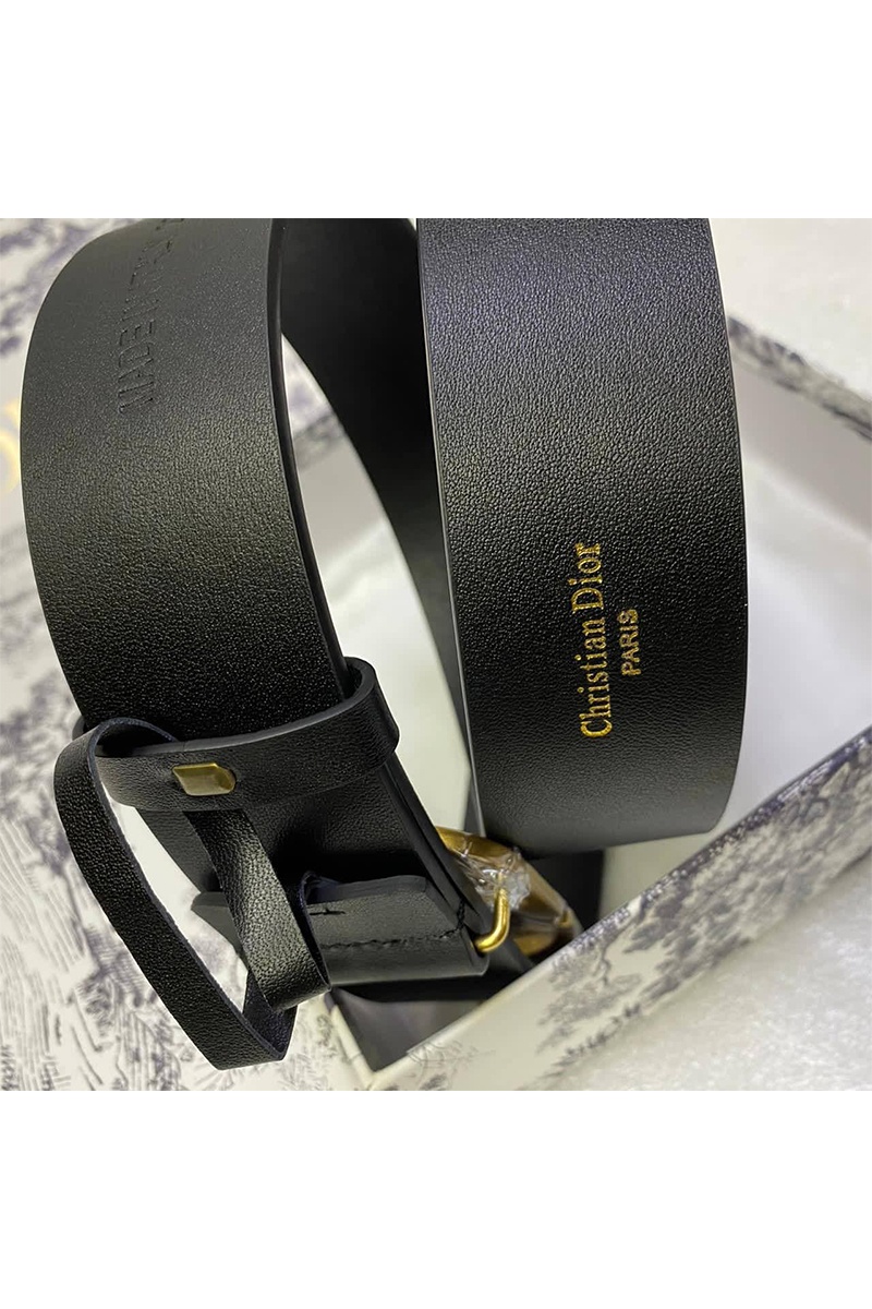 Dior Кожаный ремень - Black