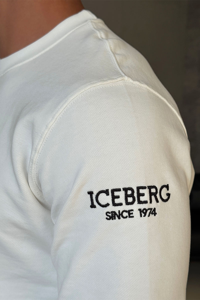 Iceberg Мужской свитшот "Daffy Duck" - White