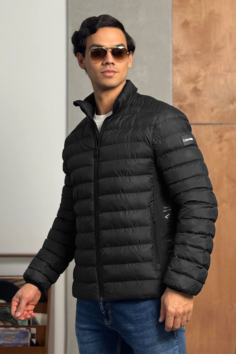 Calvin Klein Мужская куртка side-logo - Black