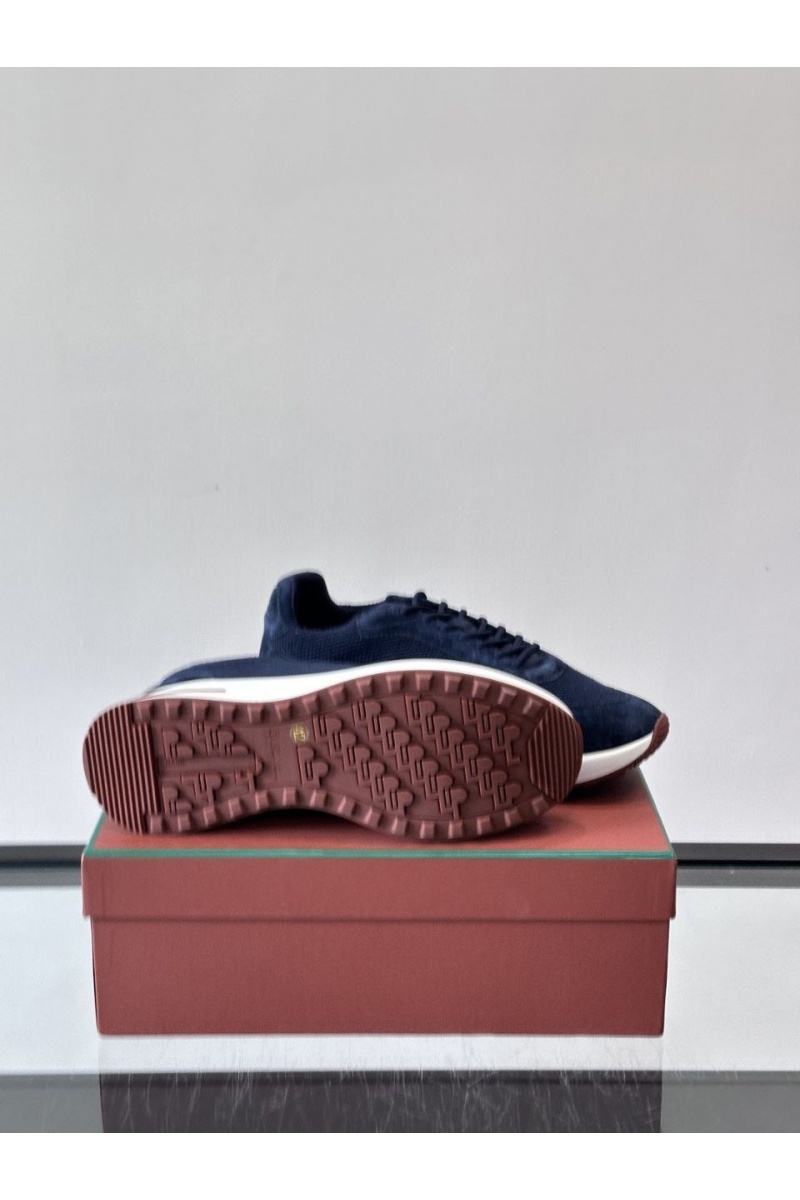 Loro Piana Мужские кроссовки Week End Walk - Navy