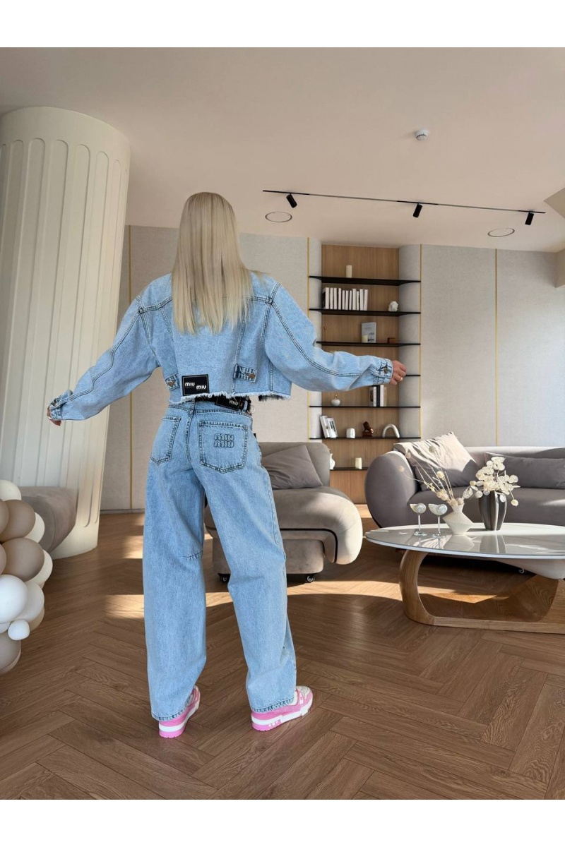 MIU MIU Женские джинсы premium
