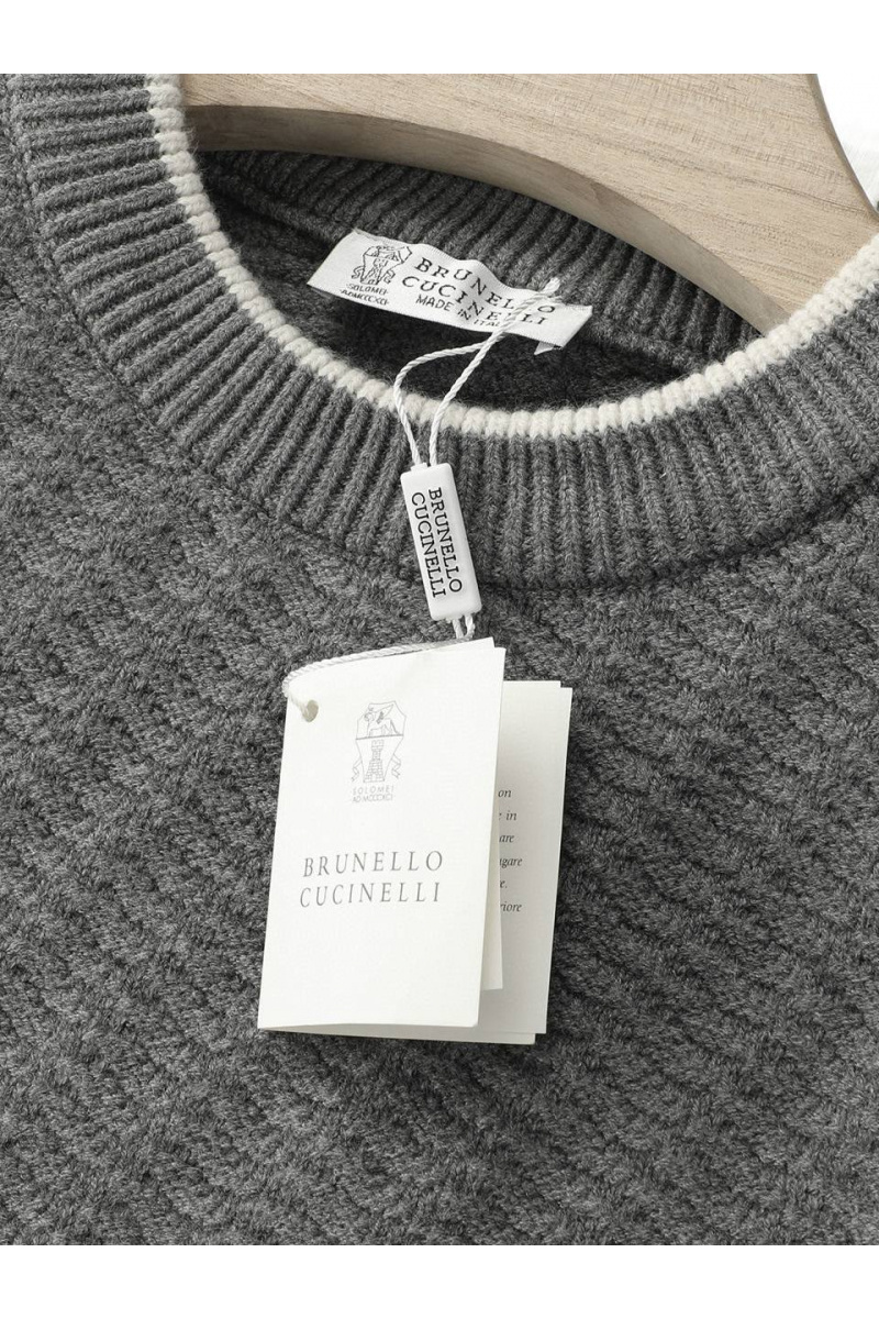 Brunеllо Сuсinеlli Мужской свитер premium - Brown