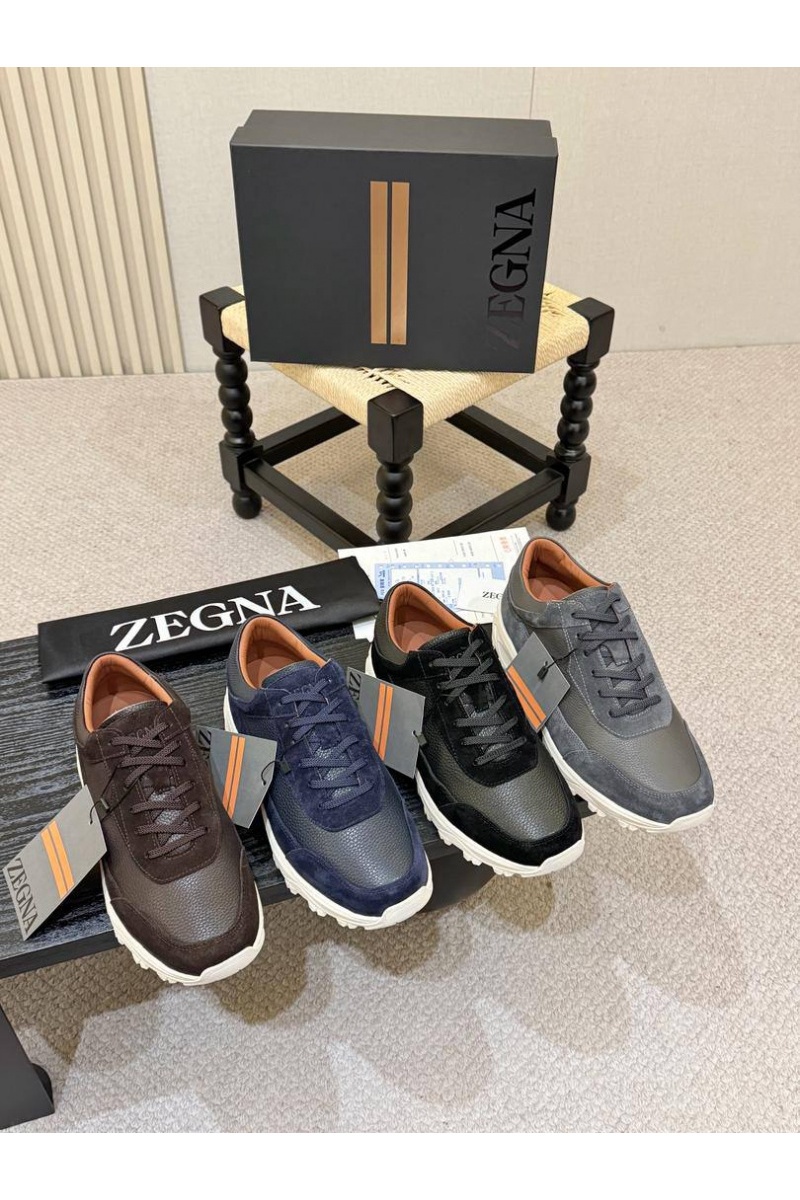 Zegna Мужские кроссовки 